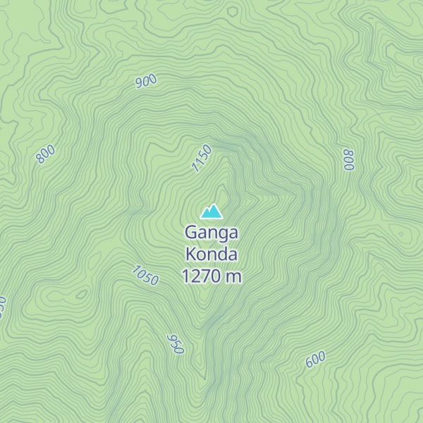 Map of Ganga Konda