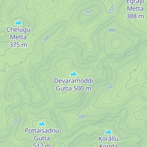 Map of Devaramoddi Gutta