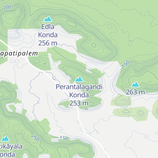 Map of Perantalagandi Konda