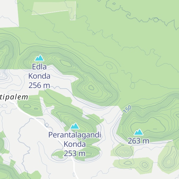 Map of Pāla Konda