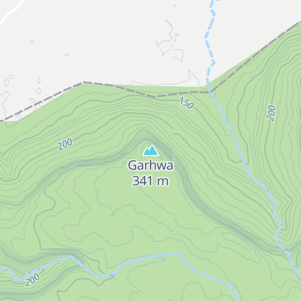 Map of Garhwa