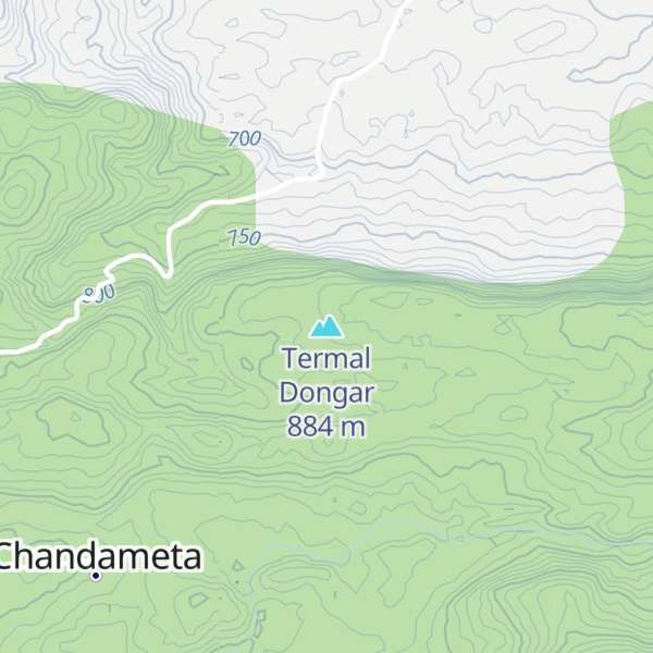Map of Termal Dongar