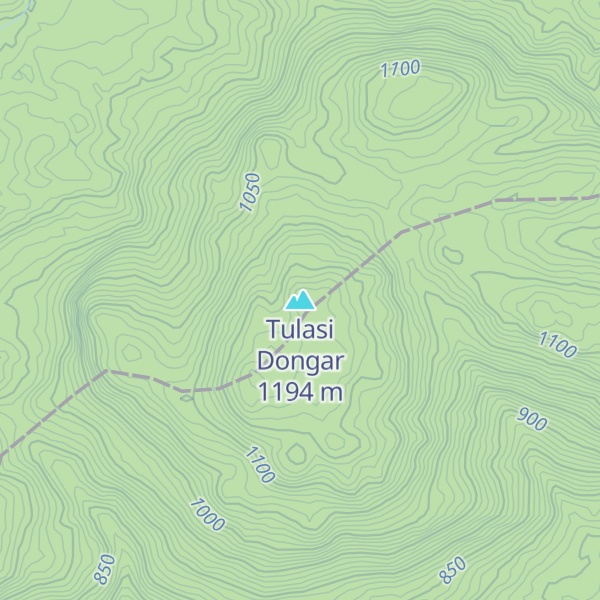 Map of Tulasi Dongar