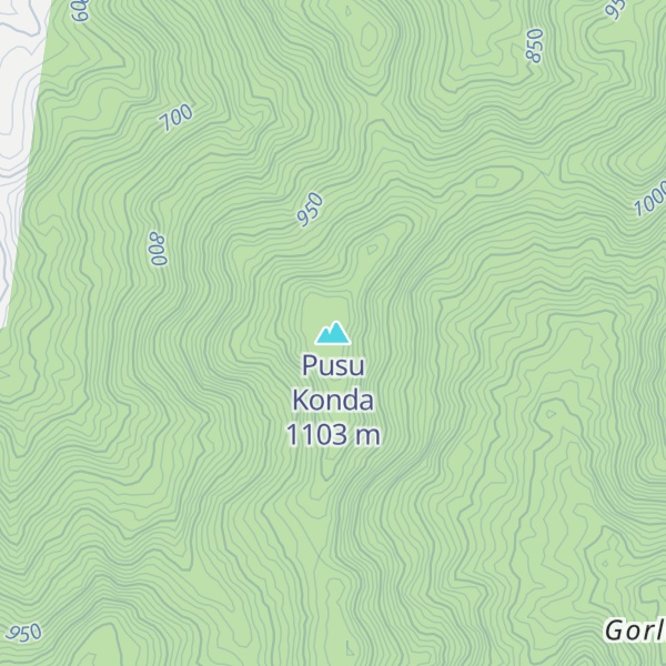 Map of Pusu Konda