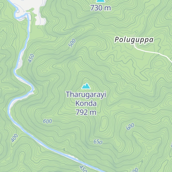 Map of Tharugarayi Konda