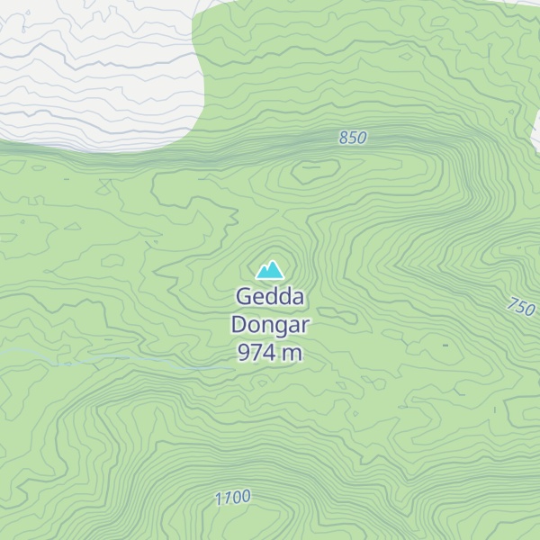 Map of Gedda Dongar