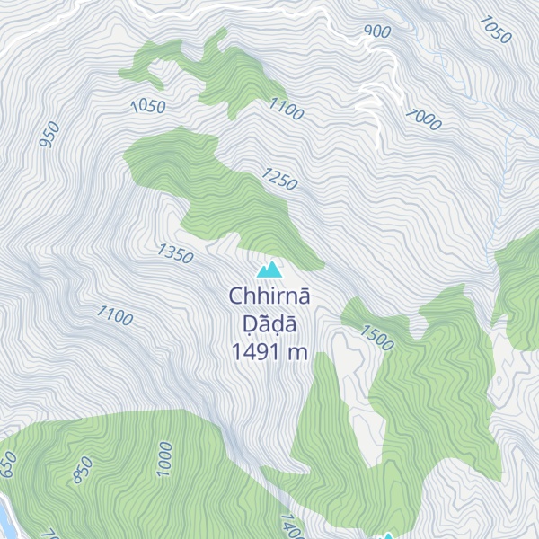 Map of Chhirnā Ḍā̃ḍā