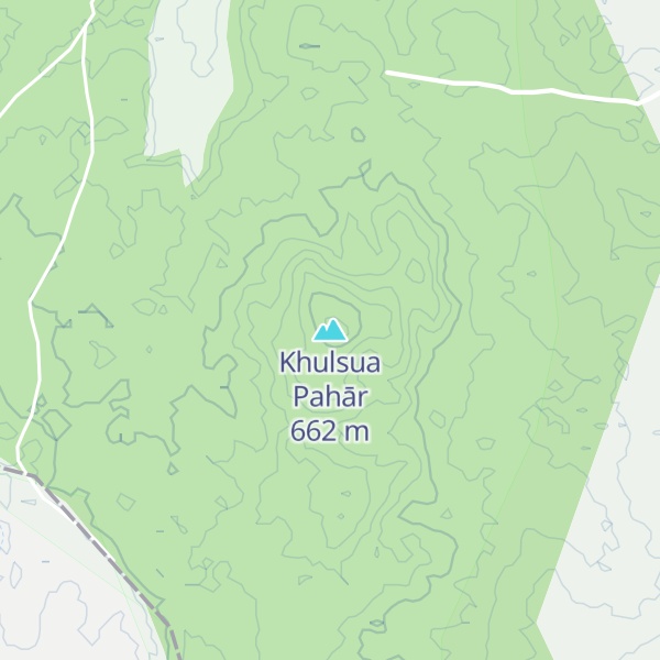 Map of Khulsua Pahār