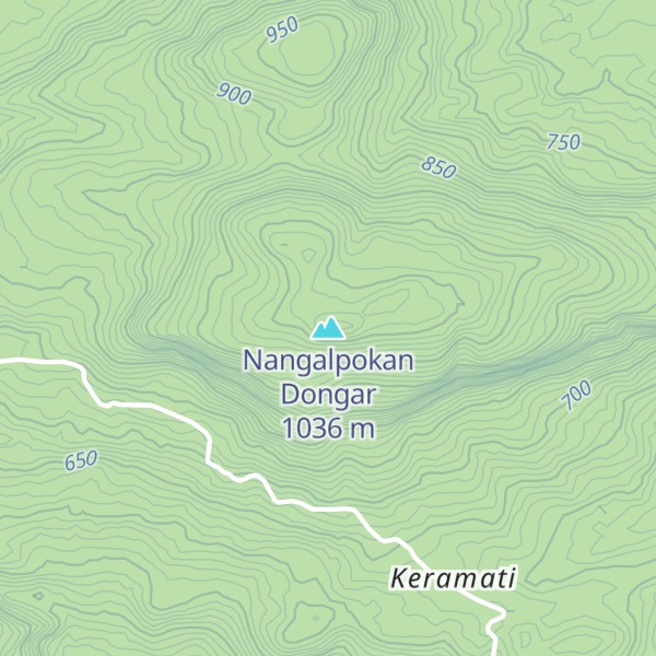 Map of Nangalpokan Dongar