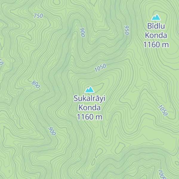 Map of Sukalrāyi Konda