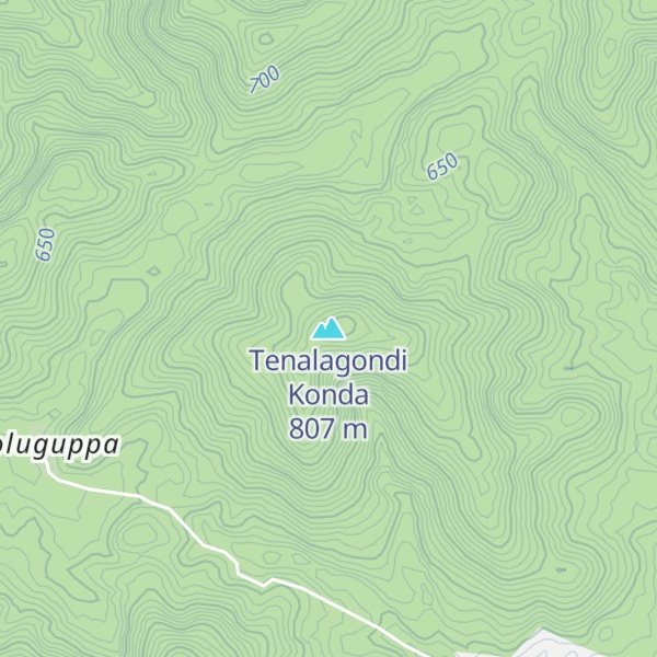 Map of Tenalagondi Konda