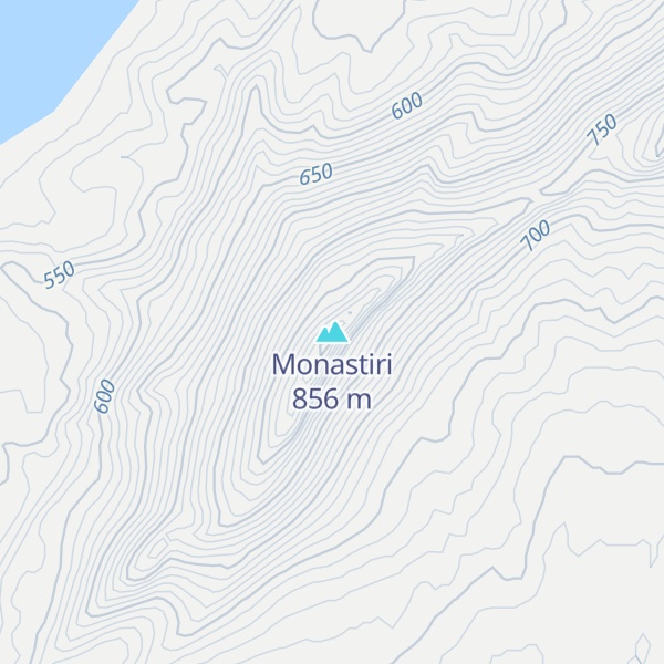 Map of Monastiri
