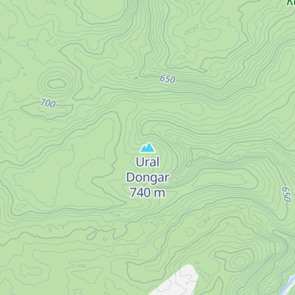 Map of Ural Dongar