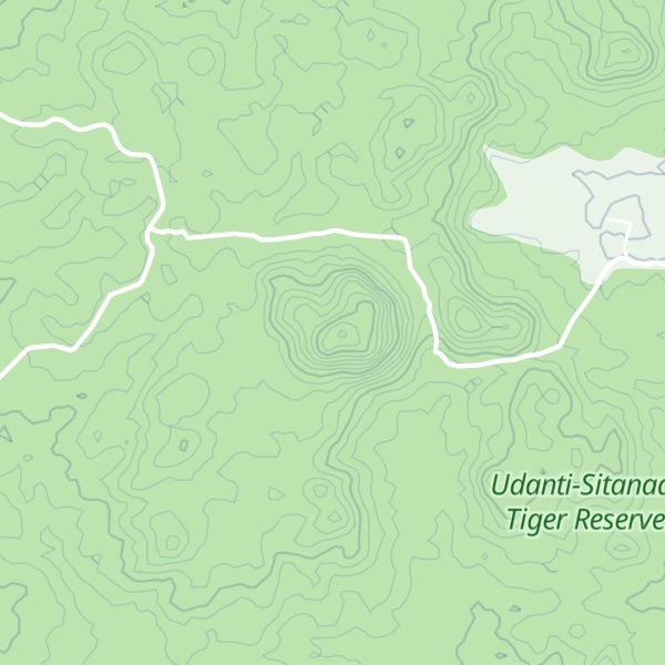 Map of Mundagiri Pahār