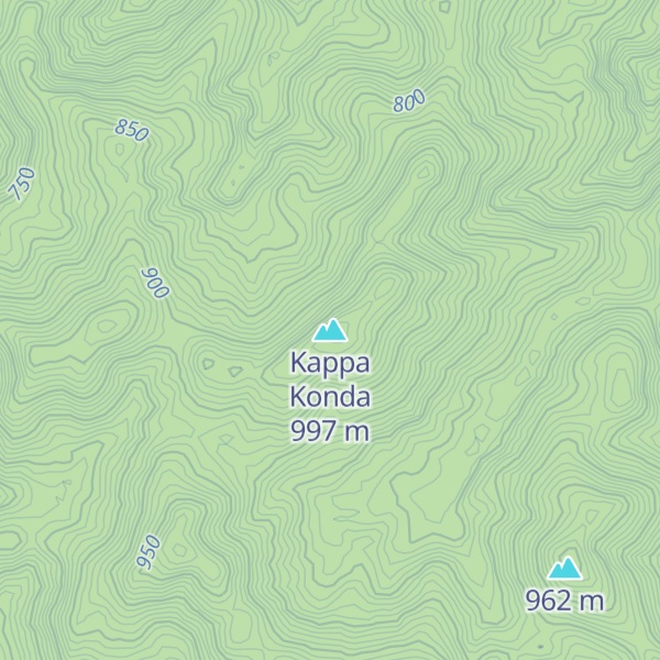 Map of Kappa Konda
