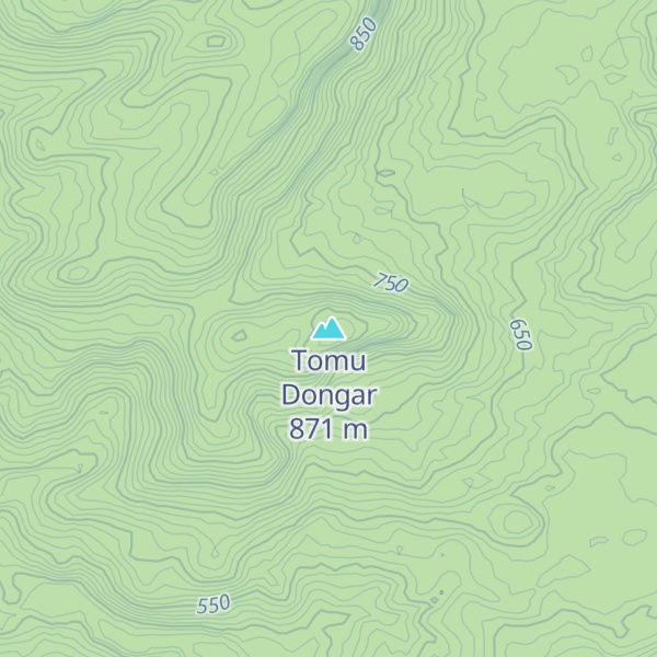 Map of Tomu Dongar