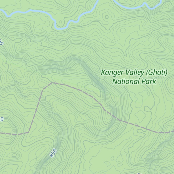 Map of Murāyi Dongar