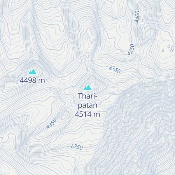 Map of Thari-patan
