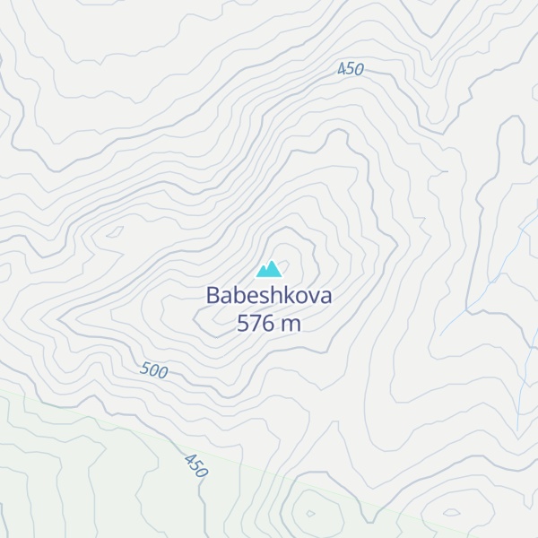 Map of Babeshkova