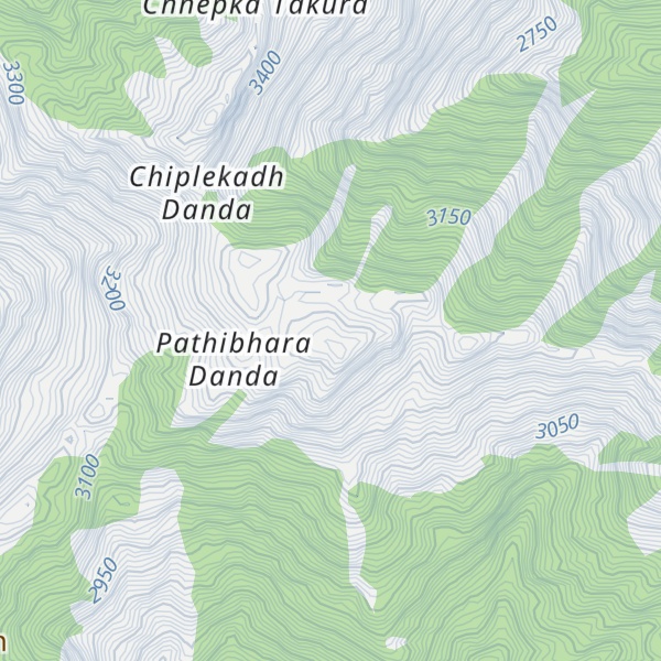 Map of Pāthinharā Ḍāḍā