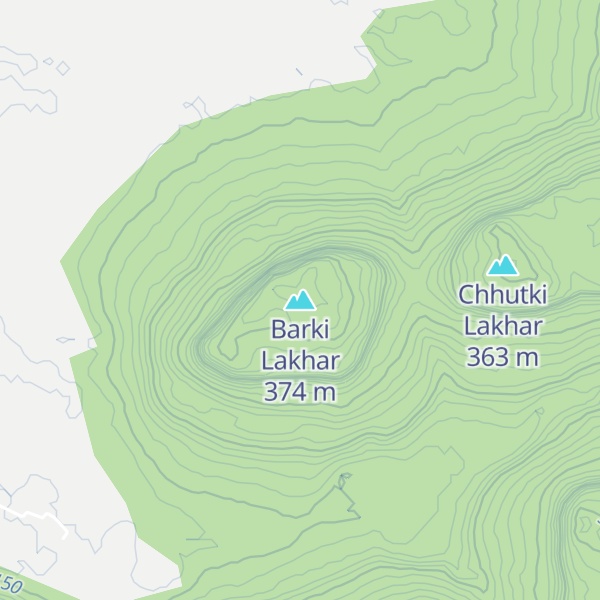 Map of Barki Lakhar