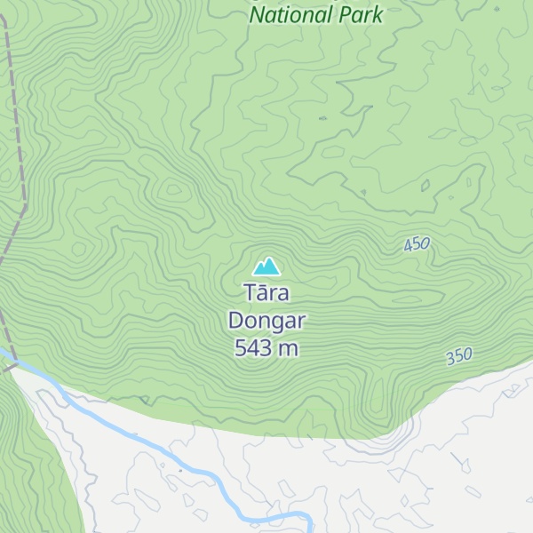 Map of Tāra Dongar
