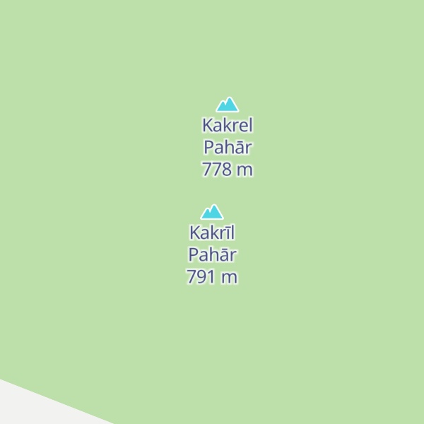 Map of Kakrīl Pahār