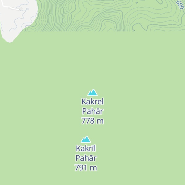 Map of Kakrel Pahār
