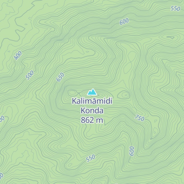 Map of Kalimāmidi Konda