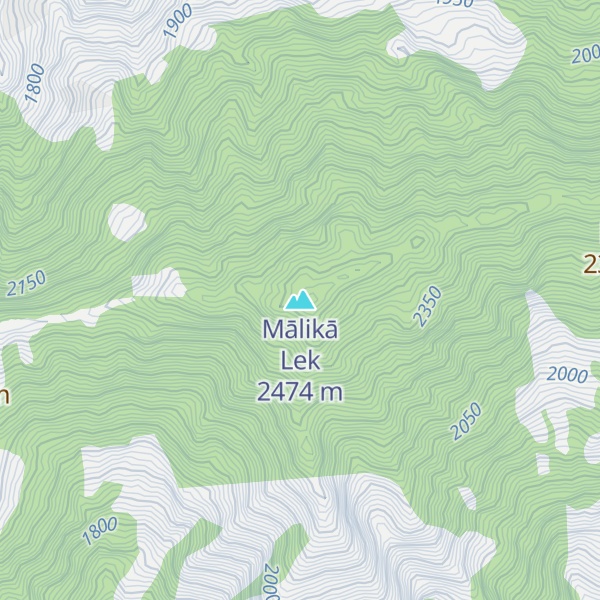 Map of Mālikā Lek