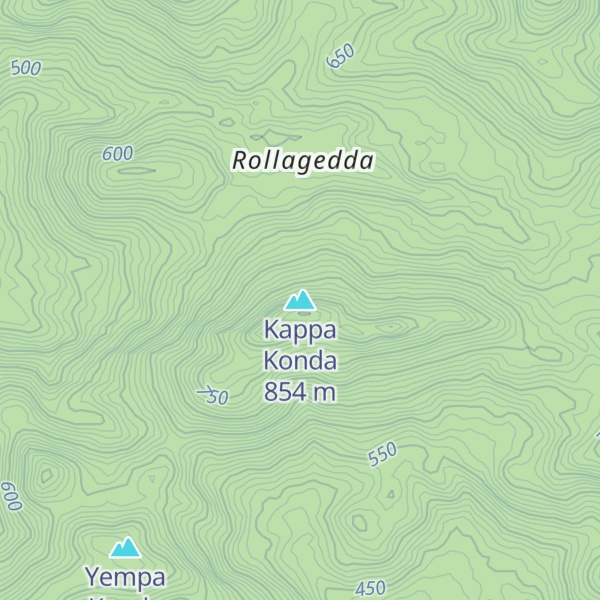 Map of Kappa Konda