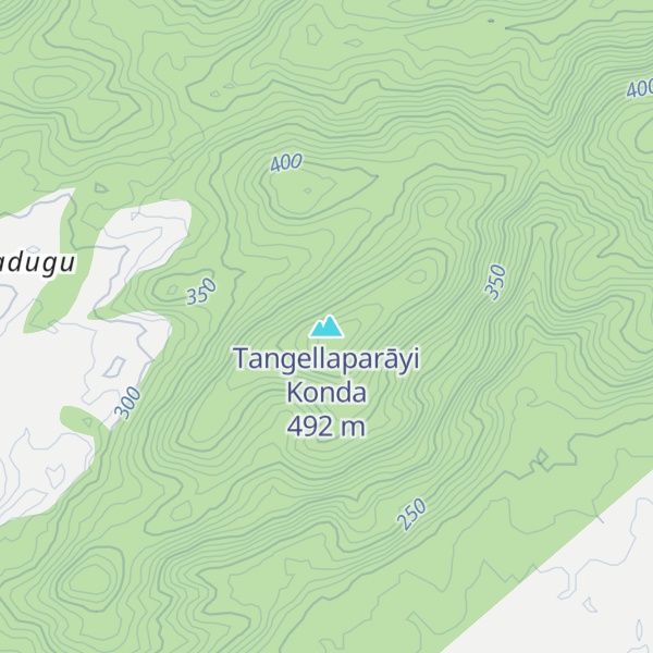 Map of Tangellaparāyi Konda
