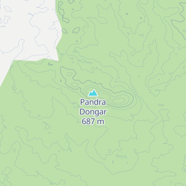 Map of Pandra Dongar
