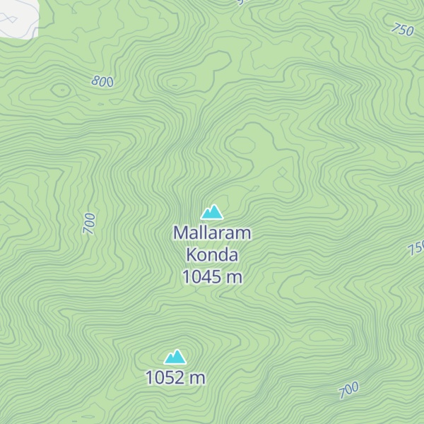 Map of Mallaram Konda