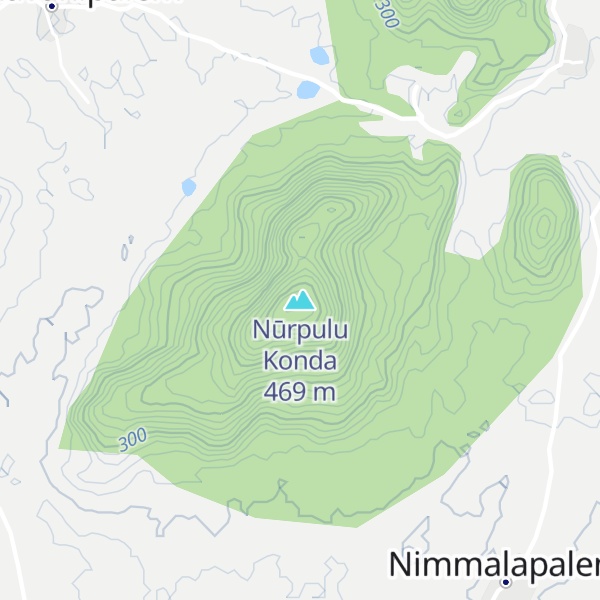 Map of Nūrpulu Konda