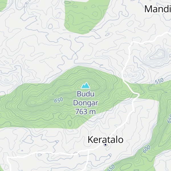 Map of Budu Dongar