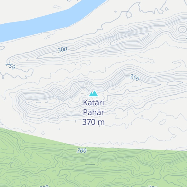 Map of Katāri Pahār