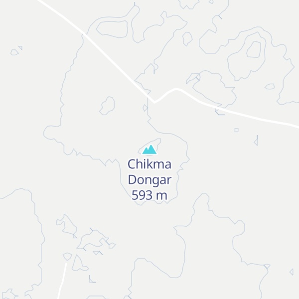 Map of Chikma Dongar