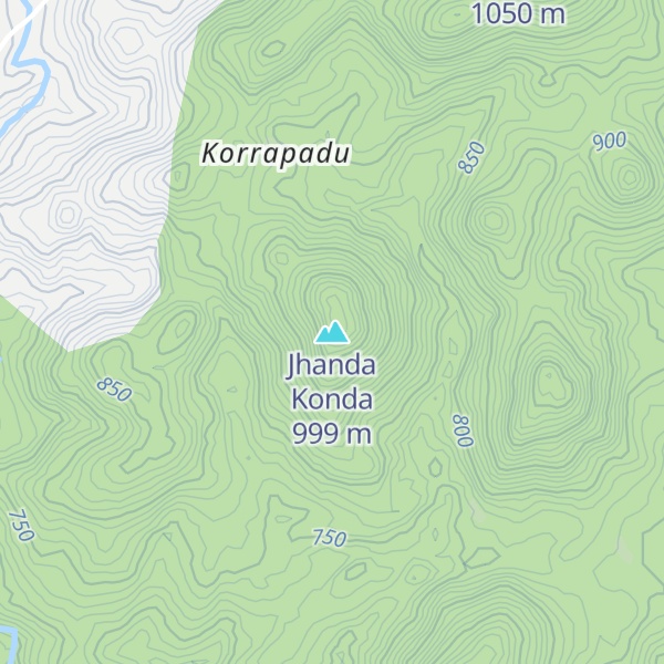 Map of Jhanda Konda