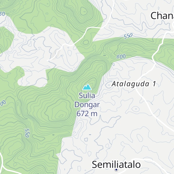 Map of Sulia Dongar