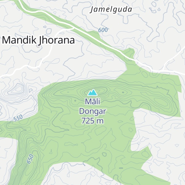 Map of Māli Dongar