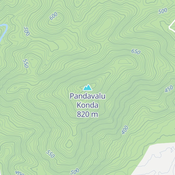 Map of Pandavalu Konda