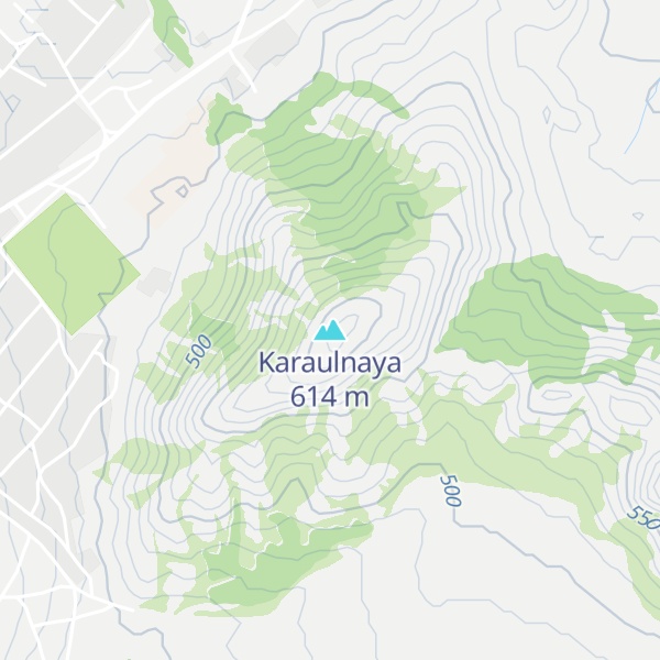 Map of Karaulnaya