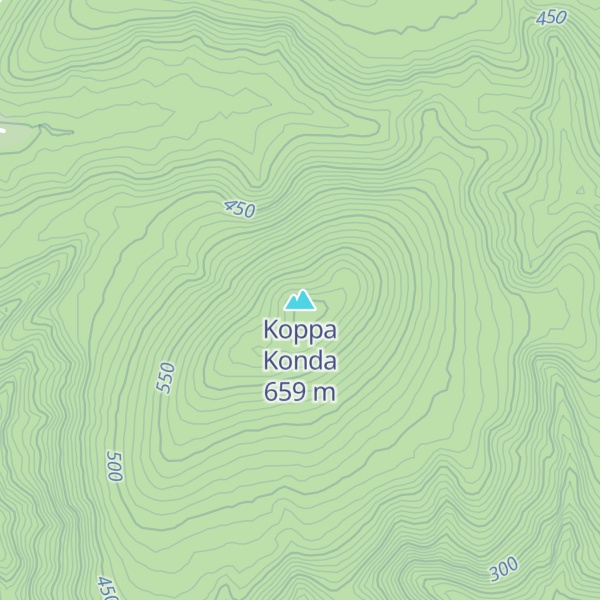Map of Koppa Konda