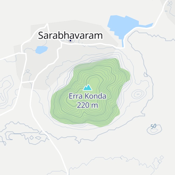 Map of Erra Konda