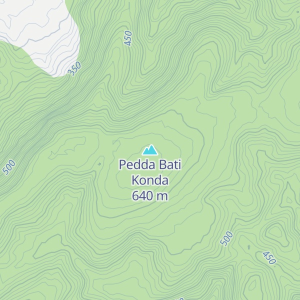 Map of Pedda Bati Konda