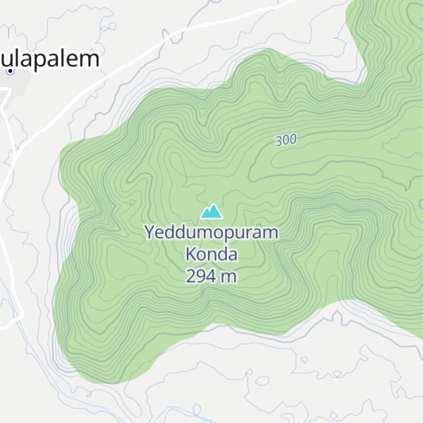 Map of Yeddumopuram Konda