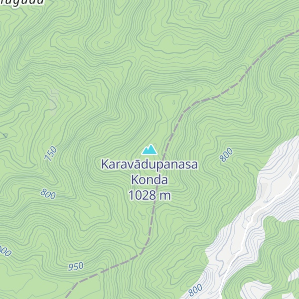 Map of Karavādupanasa Konda