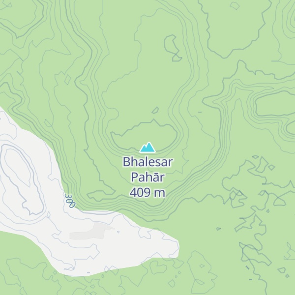 Map of Bhalesar Pahār