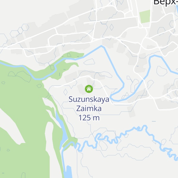 Map of Suzunskaya Zaimka
